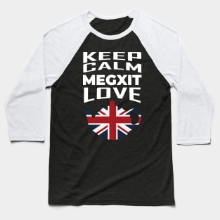 MEGXIT Keep Calm Love Tea Baseball T-Shirt